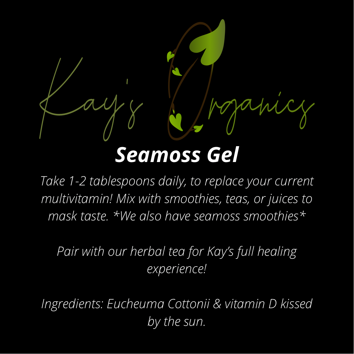 Seamoss Gel